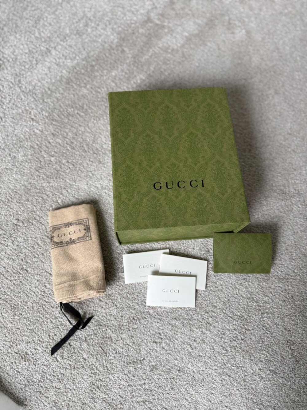 Gucci Bamboo 1947 bag-mini, green - Picture 11 of 11